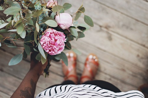 Vintage Bouquet of Flowers